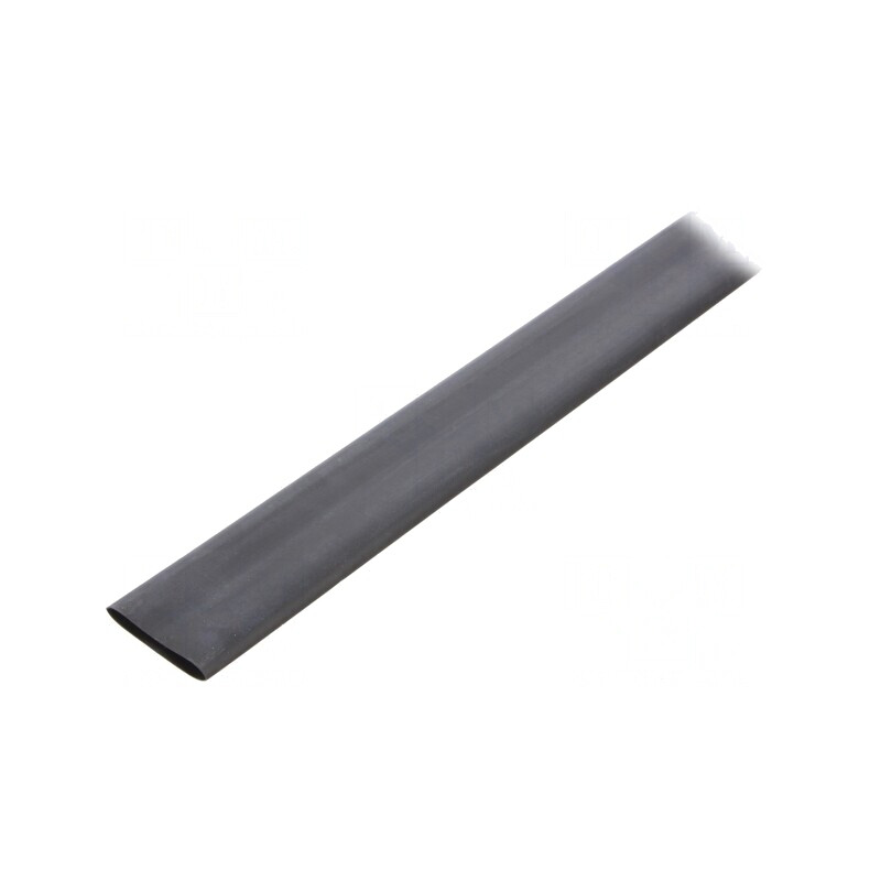 Manson termocontractabil 25,4mm negru 1m | Electronic-mag.ro | Componente Electronice