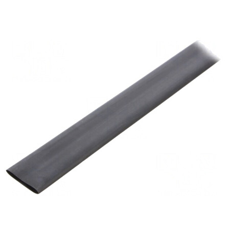 Manson termocontractabil 25,4mm negru 1m | Electronic-mag.ro | Componente Electronice