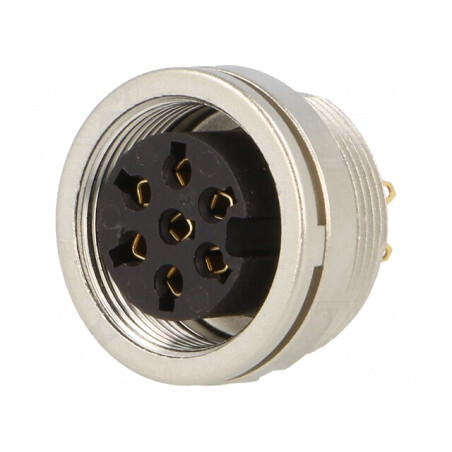 Conector M16 Mamă 7-Pin 250V IP40 | Electronic-mag.ro | Componente Electronice