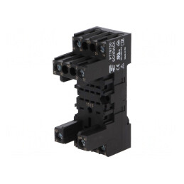 Stativ pentru șină DIN cu șurub 8-12A 250VAC | Electronic-mag.ro | Componente Electronice