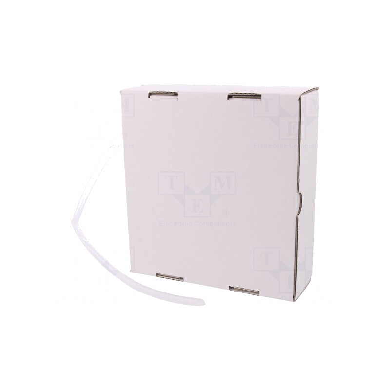 Manșon termocontractabil 6,4mm transparentă | Electronic-mag.ro | Componente Electronice