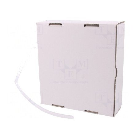 Manșon termocontractabil 6,4mm transparentă | Electronic-mag.ro | Componente Electronice