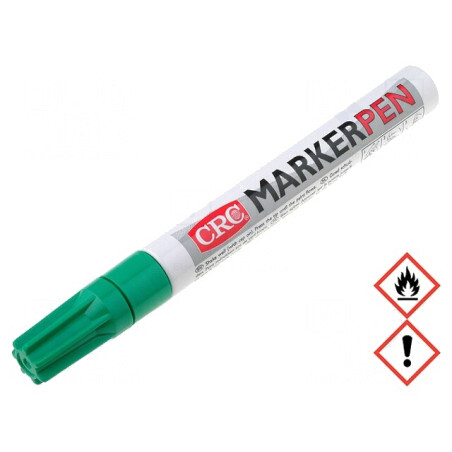 Marker cu Vopsea Verde 3mm Capăt Rotund | Electronic-mag.ro | Componente Electronice