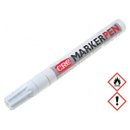 Marker Alb cu Vopsea, Capăt Rotund 3mm | Electronic-mag.ro | Componente Electronice