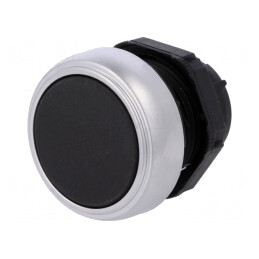 Buton de Comandă 22mm Negru | Electronic-mag.ro | Componente Electronice