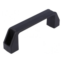 Manetă tehnopolimer neagră 46mm 160mm 27mm 2,6kN | Electronic-mag.ro | Componente Electronice