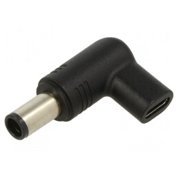 Adaptor USB C DC 7,4/5,0 Negru 100W 5A | Electronic-mag.ro | Componente Electronice