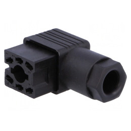 Conector dreptunghiular GO mufă mamă 6 pini IP65 | Electronic-mag.ro | Componente Electronice