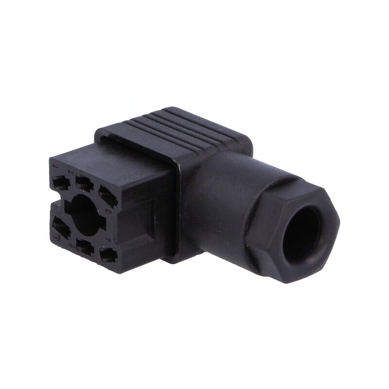 Conector dreptunghiular GO mufă mamă 6 pini IP65 | Electronic-mag.ro | Componente Electronice