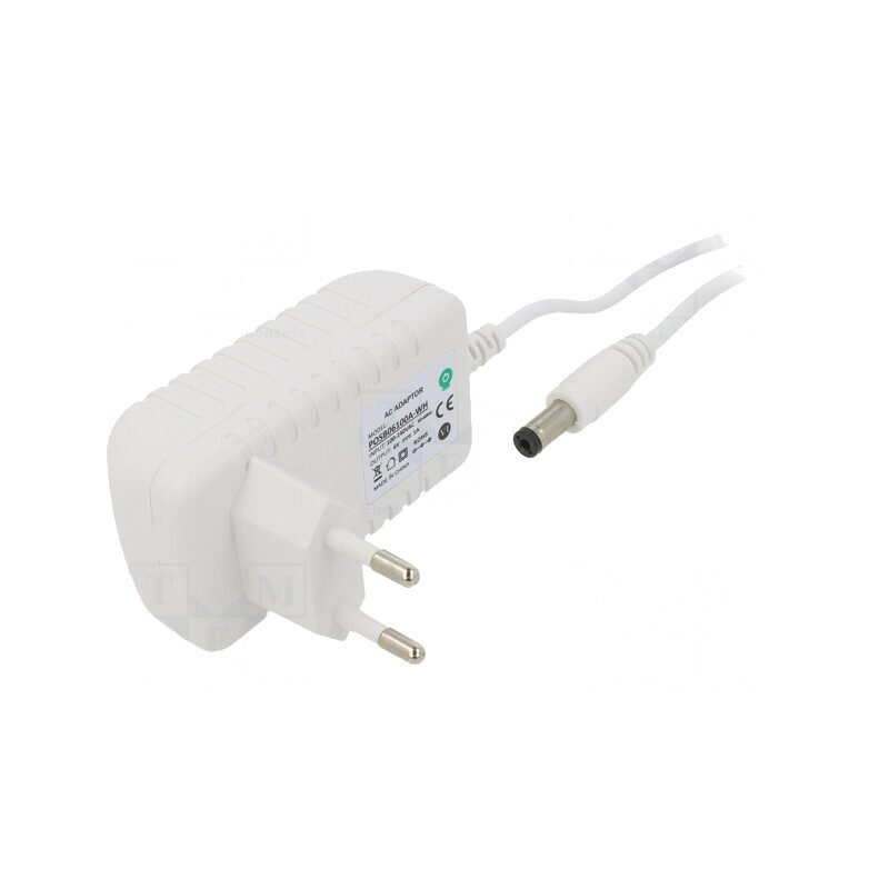Alimentator Pulsatoriu 6VDC 1A 6W EU | Electronic-mag.ro | Componente Electronice