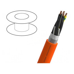 Cablu pentru servomotoare MOTIONLINE® ADVANCED 4x1.5mm2 Cu | Electronic-mag.ro | Componente Electronice