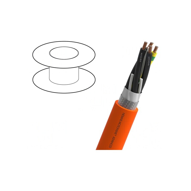 Cablu pentru servomotoare MOTIONLINE® ADVANCED 4x1.5mm2 Cu | Electronic-mag.ro | Componente Electronice
