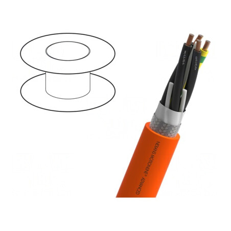 Cablu pentru servomotoare MOTIONLINE® ADVANCED 4x1.5mm2 Cu | Electronic-mag.ro | Componente Electronice