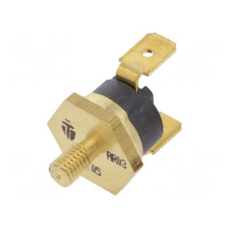 Termostat SPST-NC 130°C 16A 250VAC 6.3mm | Electronic-mag.ro | Componente Electronice