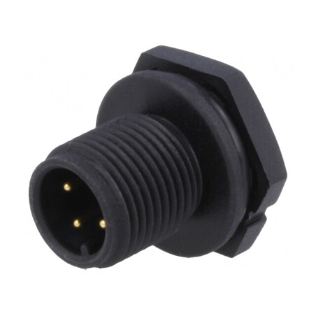 Soclu M12 4-Pin Tată IP68 Lipire DeviceNet CANopen | Electronic-mag.ro | Componente Electronice