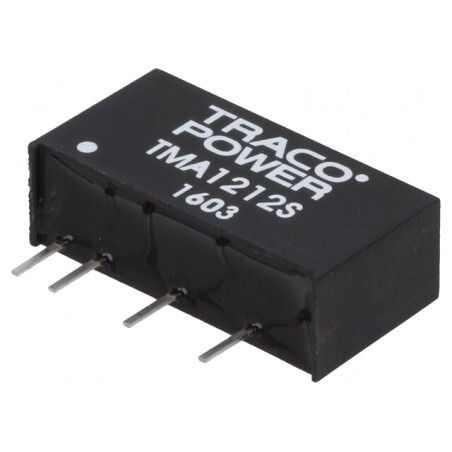 Convertor DC/DC 12V 80mA SIP | Electronic-mag.ro | Componente Electronice