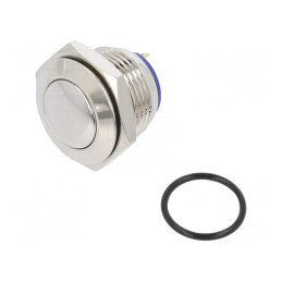 Comutator Anti-Vandalism SPST-NO 2A 48VDC IP65 16mm | Electronic-mag.ro | Componente Electronice