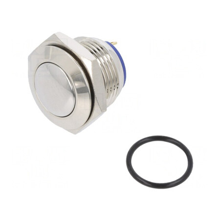 Comutator Anti-Vandalism SPST-NO 2A 48VDC IP65 16mm | Electronic-mag.ro | Componente Electronice