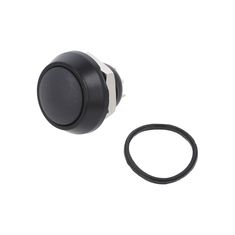 Comutator Anti-vandalism 2A 36VDC IP65 Ø12mm | Electronic-mag.ro | Componente Electronice