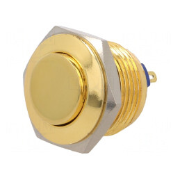 Comutator Anti-vandalism 2A/36VDC IP65 Ø16mm | Electronic-mag.ro | Componente Electronice