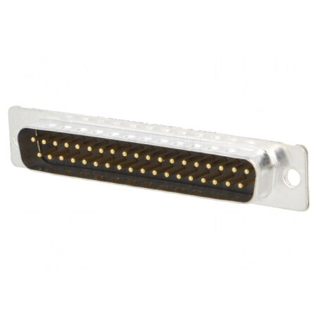 Mufă D-Sub 37 PIN Tată Lipire Aurită | Electronic-mag.ro | Componente Electronice