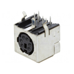 Conector Mini DIN 6 Pini R/A Shield | Electronic-mag.ro | Componente Electronice