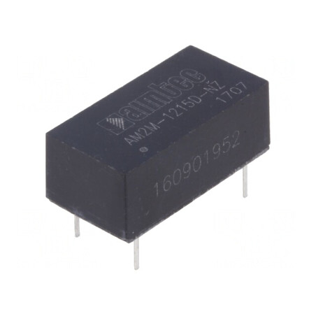 Convertor DC/DC 2W 12V la 15V/-15V | Electronic-mag.ro | Componente Electronice