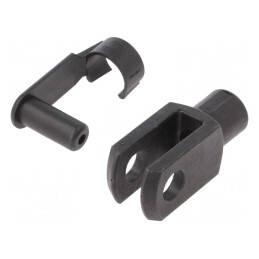 Cap furcă M8 cu filet stânga 8mm | Electronic-mag.ro | Componente Electronice