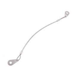 Cablu de Asigurare PVC Oțel Inoxidabil 200mm | Electronic-mag.ro | Componente Electronice
