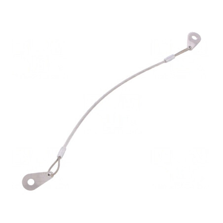 Cablu de Asigurare PVC Oțel Inoxidabil 200mm | Electronic-mag.ro | Componente Electronice