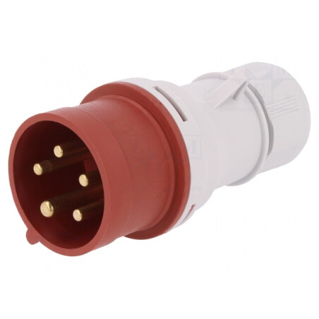 Conector AC Trifazat 16A 400VAC IP44 | Electronic-mag.ro | Componente Electronice