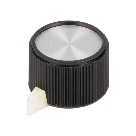 Buton Rotativ Aluminiu Termoplast 6mm | Electronic-mag.ro | Componente Electronice