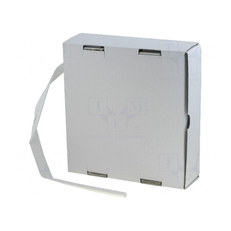 Manşon Termocontractabil 6,4mm Alb 2:1 | Electronic-mag.ro | Componente Electronice