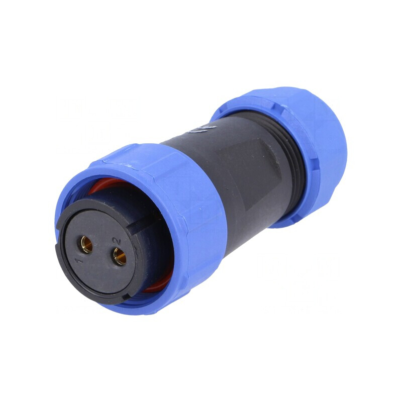 Mufă Mamă SP21 2 Pin IP68 30A 500V | Electronic-mag.ro | Componente Electronice