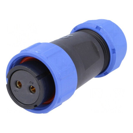 Mufă Mamă SP21 2 Pin IP68 30A 500V | Electronic-mag.ro | Componente Electronice