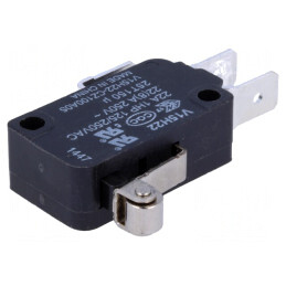 Microîntrerupător SNAP ACTION cu Manetă și Rulou 22A/250VAC | Electronic-mag.ro | Componente Electronice
