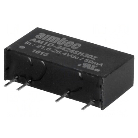Convertor DC/DC 1W 24V 40mA | Electronic-mag.ro | Componente Electronice