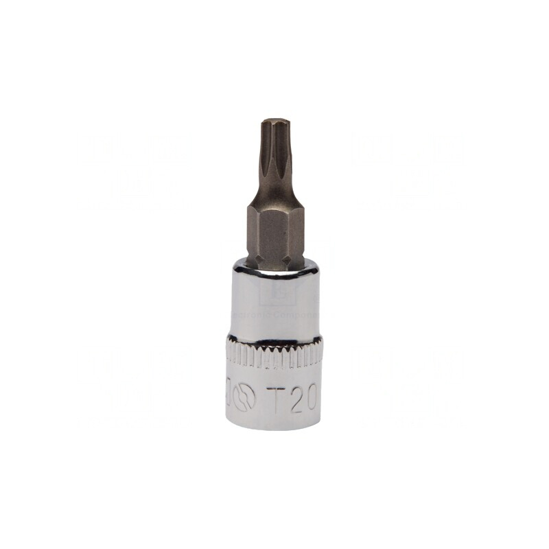 Tubulară Torx TX20 1/4 37,5mm | Electronic-mag.ro | Componente Electronice