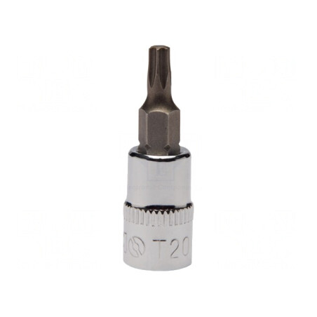 Tubulară Torx TX20 1/4 37,5mm | Electronic-mag.ro | Componente Electronice