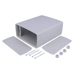 Carcasă polistiren gri 149x179x70mm | Electronic-mag.ro | Componente Electronice