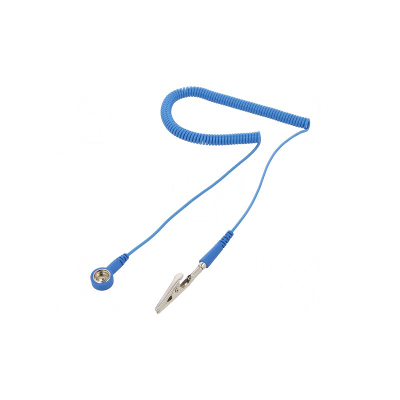Cablu de Conexiune ESD Spiralat 3,05m | Electronic-mag.ro | Componente Electronice