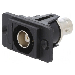 Adaptor BNC Soclu 50Ω Argintiu Plastic | Electronic-mag.ro | Componente Electronice