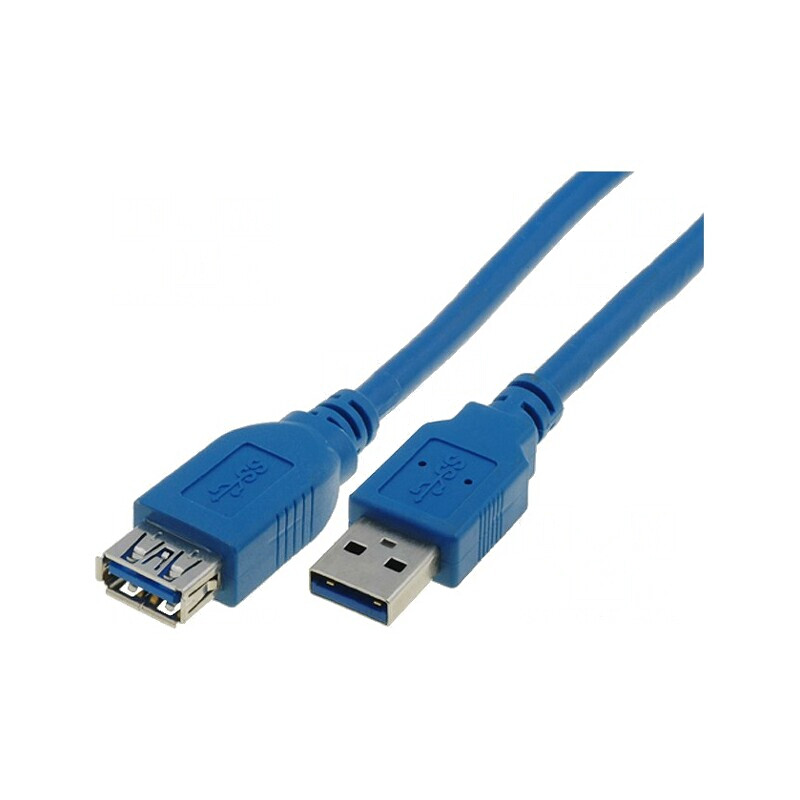 Cablu USB 3.0 3m Albastru | Electronic-mag.ro | Componente Electronice
