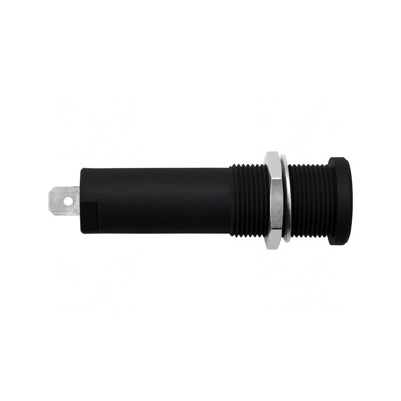 Soclu Banană 4mm Negru 16A 6000V pentru Panou | Electronic-mag.ro | Componente Electronice Soclu Banană 4mm Negru 16A 6000V pentru Panou | Electronic-mag.ro | Componente Electronice