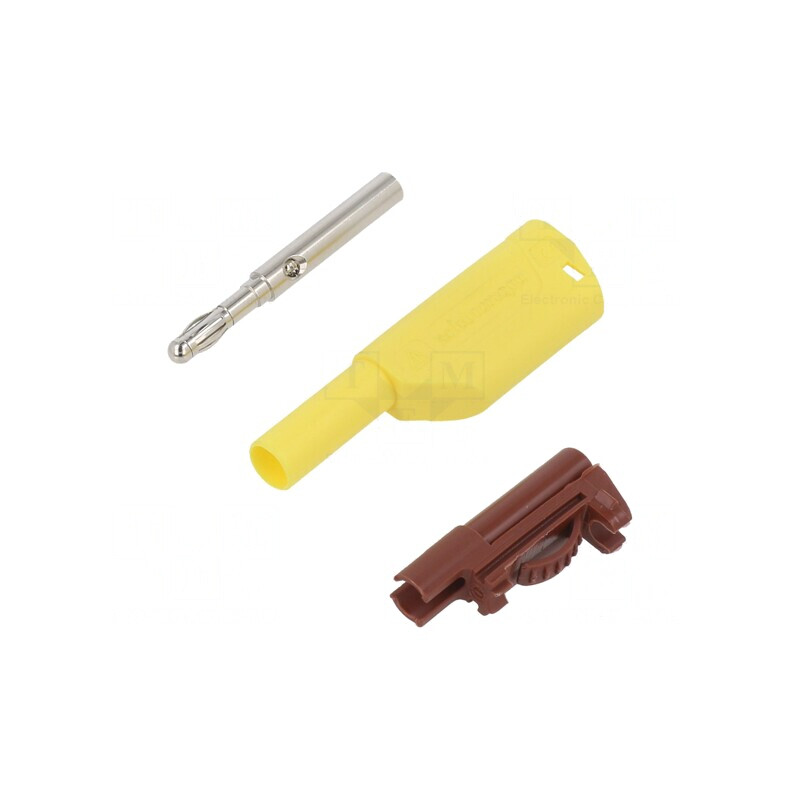 Mufă Banană 4mm 32A Galbenă cu Izolație 46mm | Electronic-mag.ro | Componente Electronice Mufă Banană 4mm 32A Galbenă cu Izolație 46mm | Electronic-mag.ro | Componente Electronice
