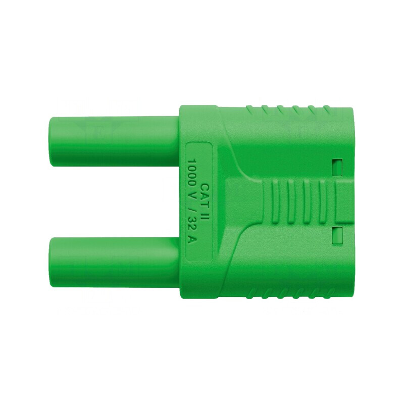 Conector Punte Verde 4mm 32A 1kVAC Izolat | Electronic-mag.ro | Componente Electronice