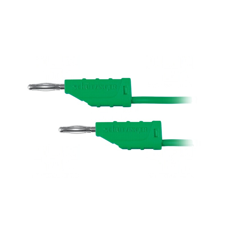 Cablu de măsurare verde 0,25m 70VDC 33VAC 10A | Electronic-mag.ro | Componente Electronice
