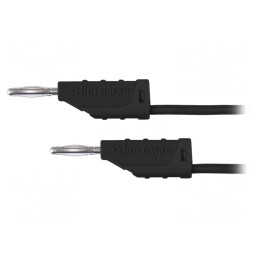 Cablu de măsurare 70VDC 33VAC 10A 0,25m Negru | Electronic-mag.ro | Componente Electronice
