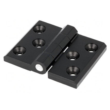 Balama Aluminiu-Zinc Neagră 76mm x 60mm | Electronic-mag.ro | Componente Electronice