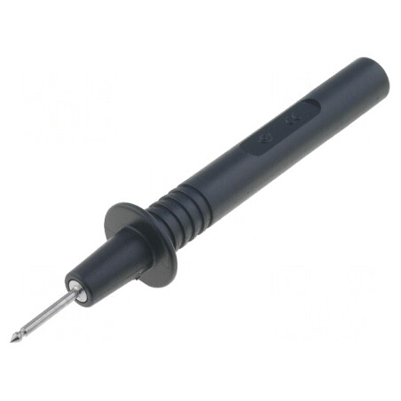 Terminal de măsurare negru 2mm 115mm | Electronic-mag.ro | Componente Electronice